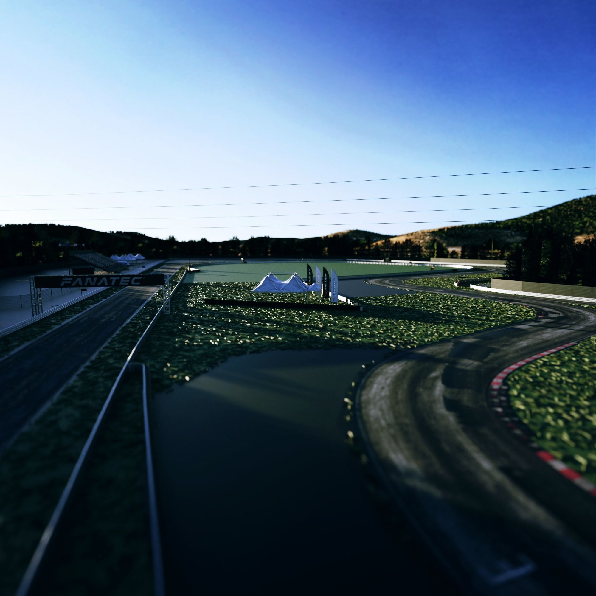 Magione Circuit Italy Low-poly 3D model_2