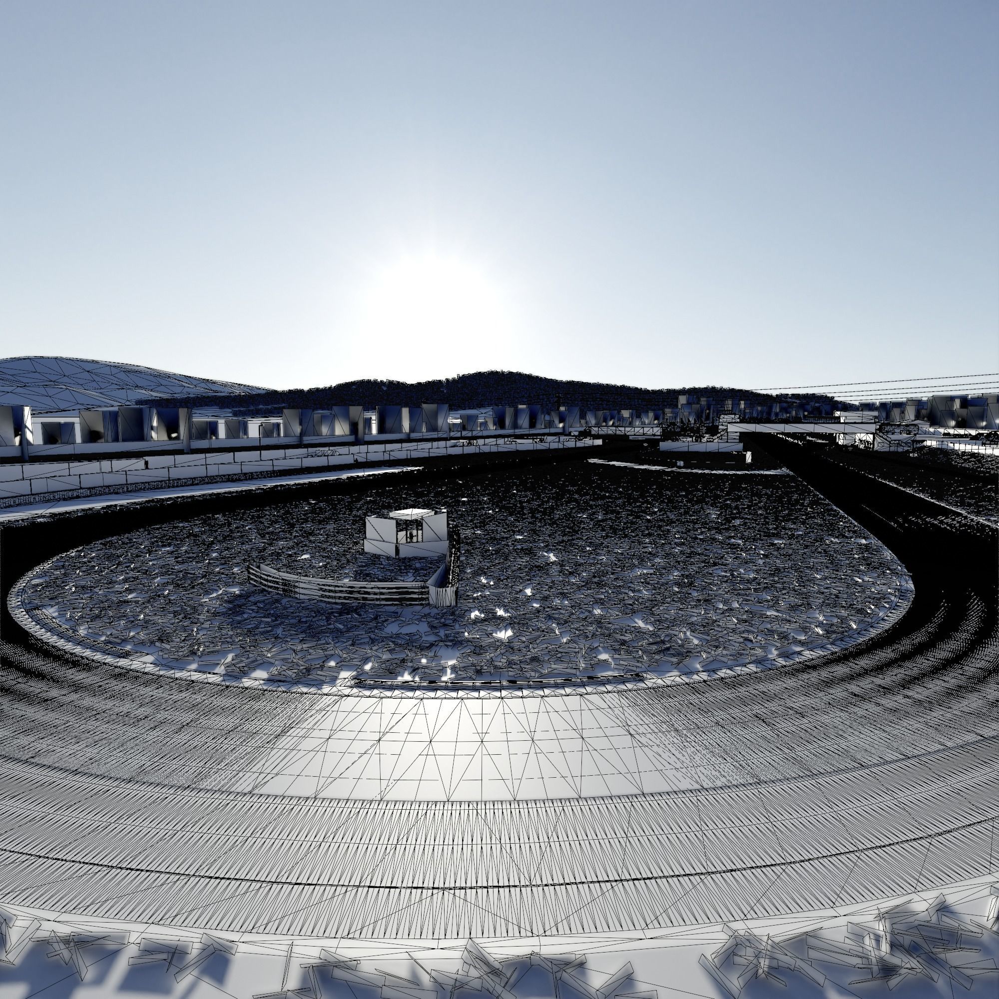 Magione Circuit Italy Low-poly 3D model_17