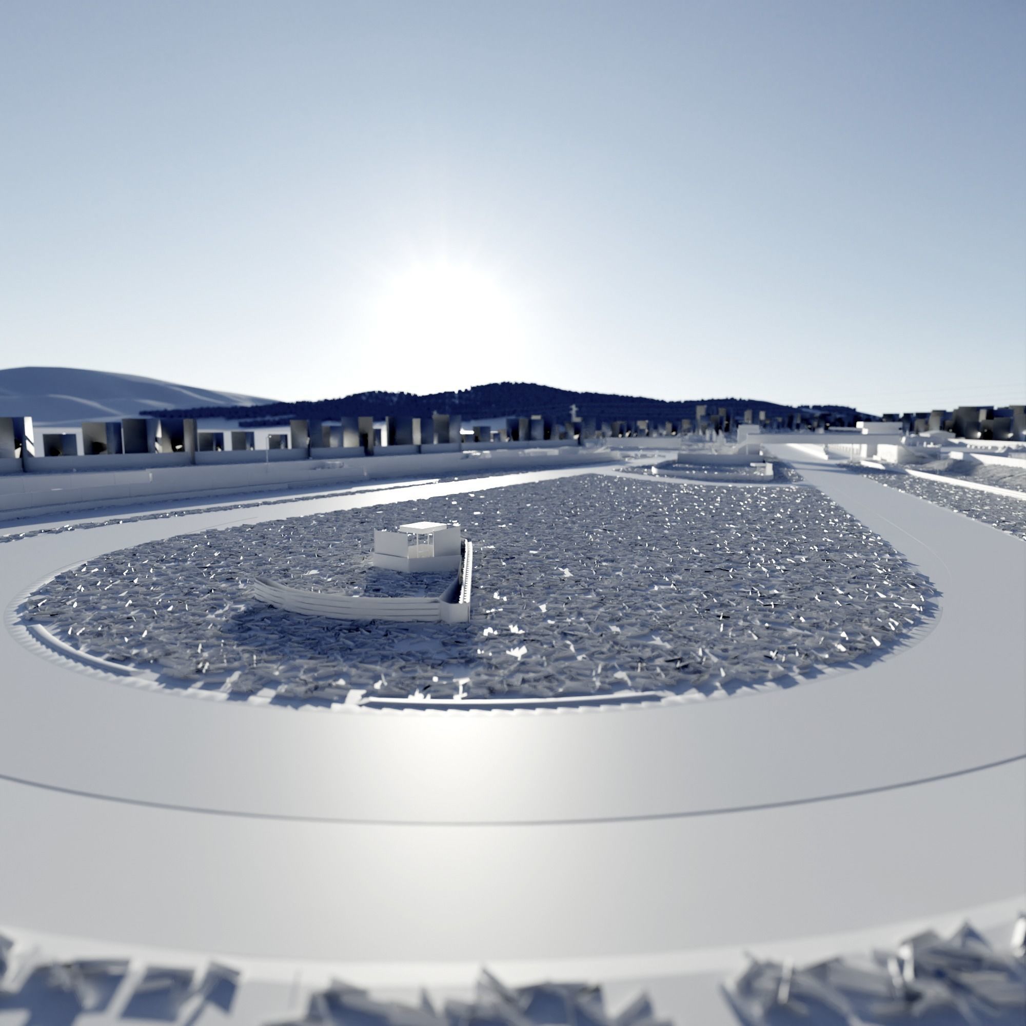 Magione Circuit Italy Low-poly 3D model_12