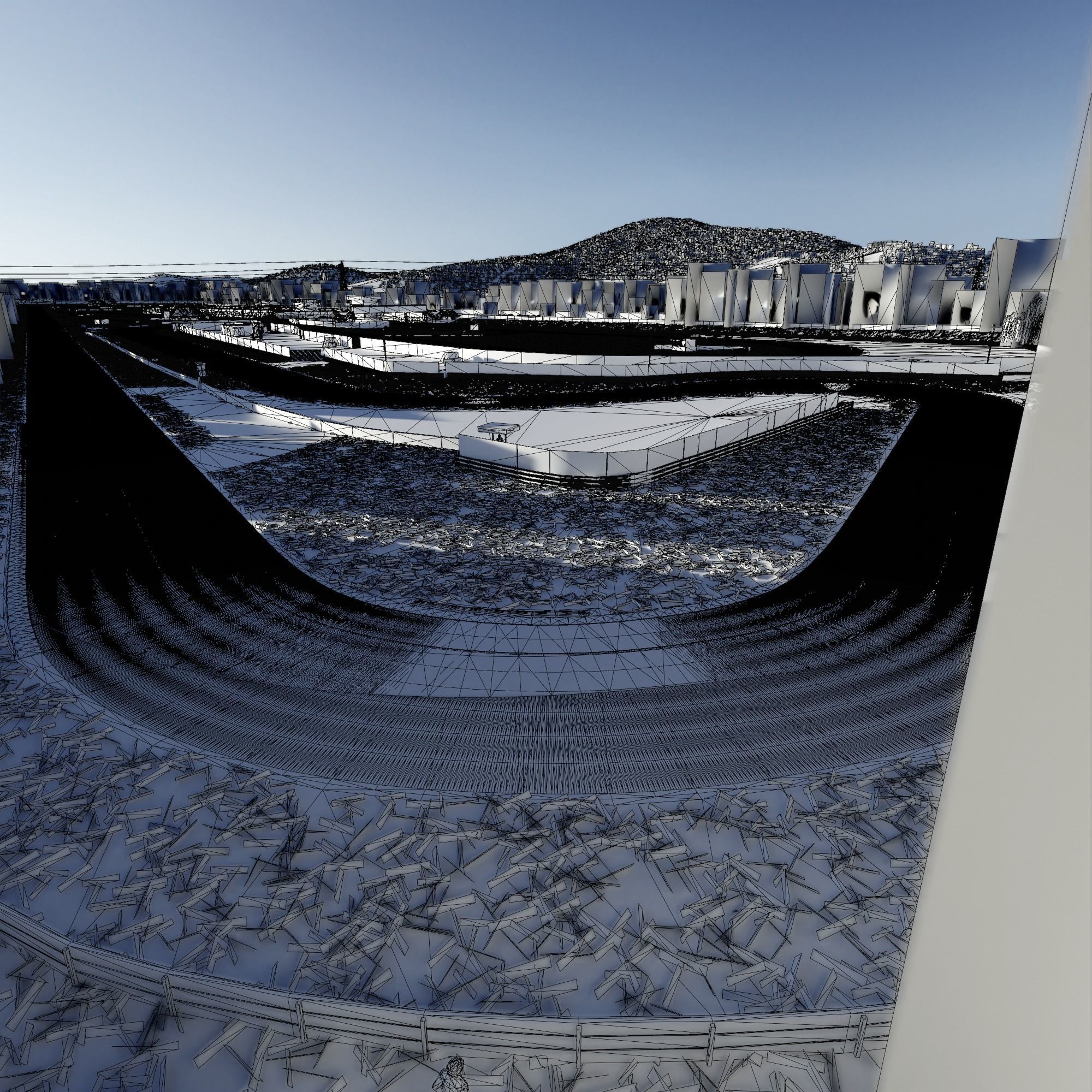 Magione Circuit Italy Low-poly 3D model_13