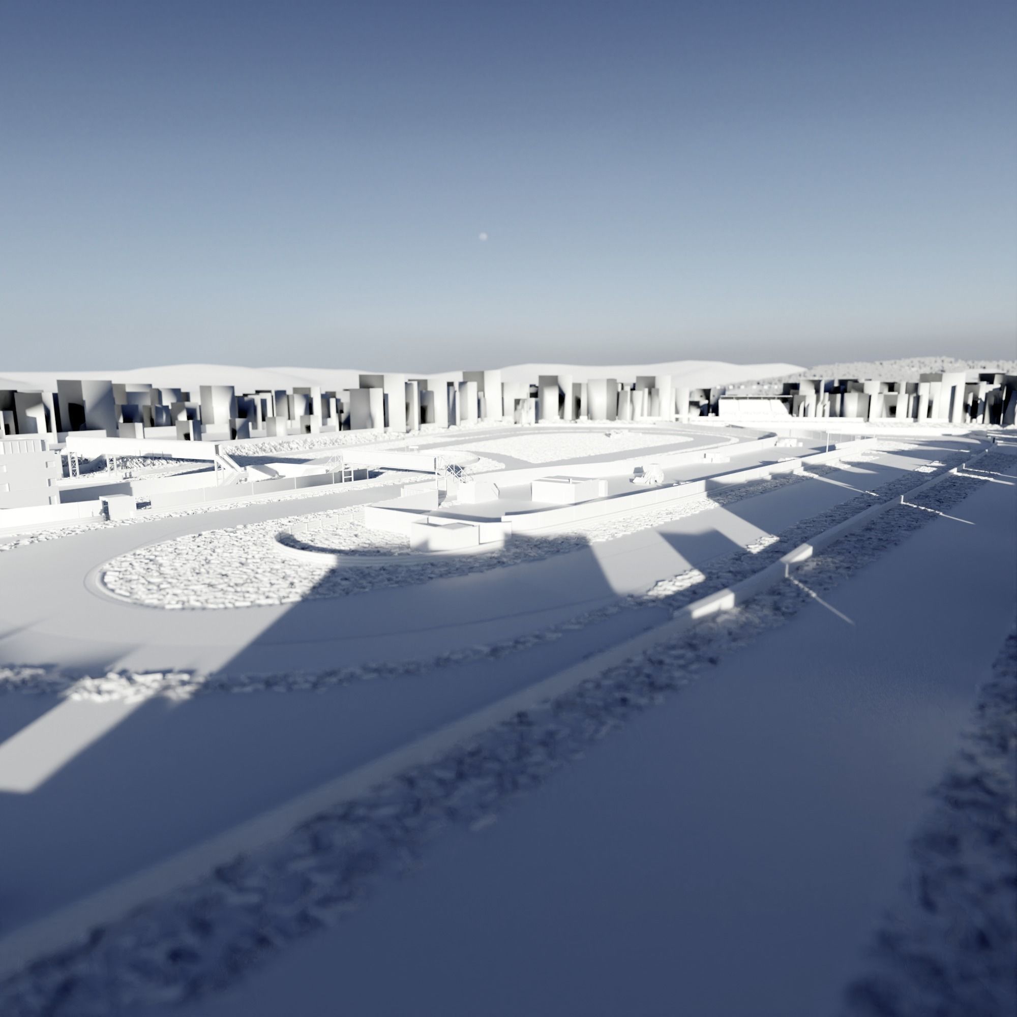 Magione Circuit Italy Low-poly 3D model_9