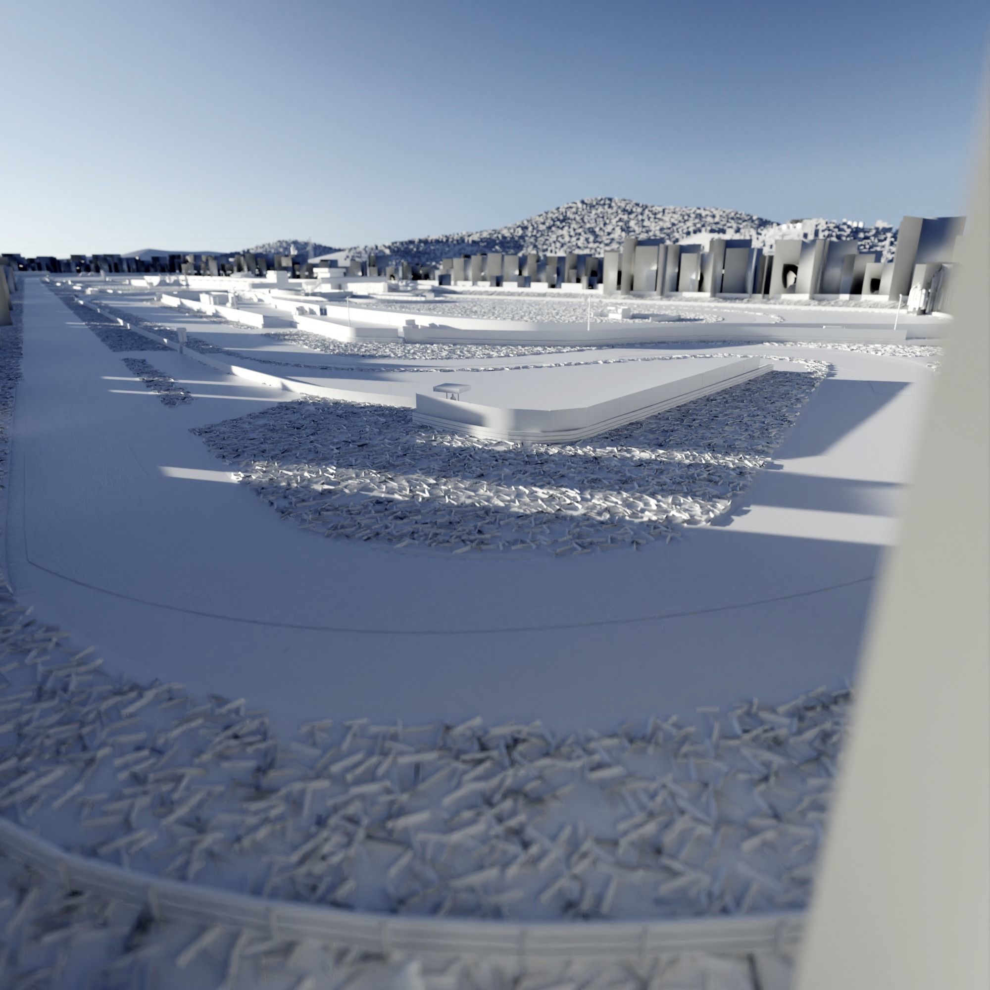 Magione Circuit Italy Low-poly 3D model_8