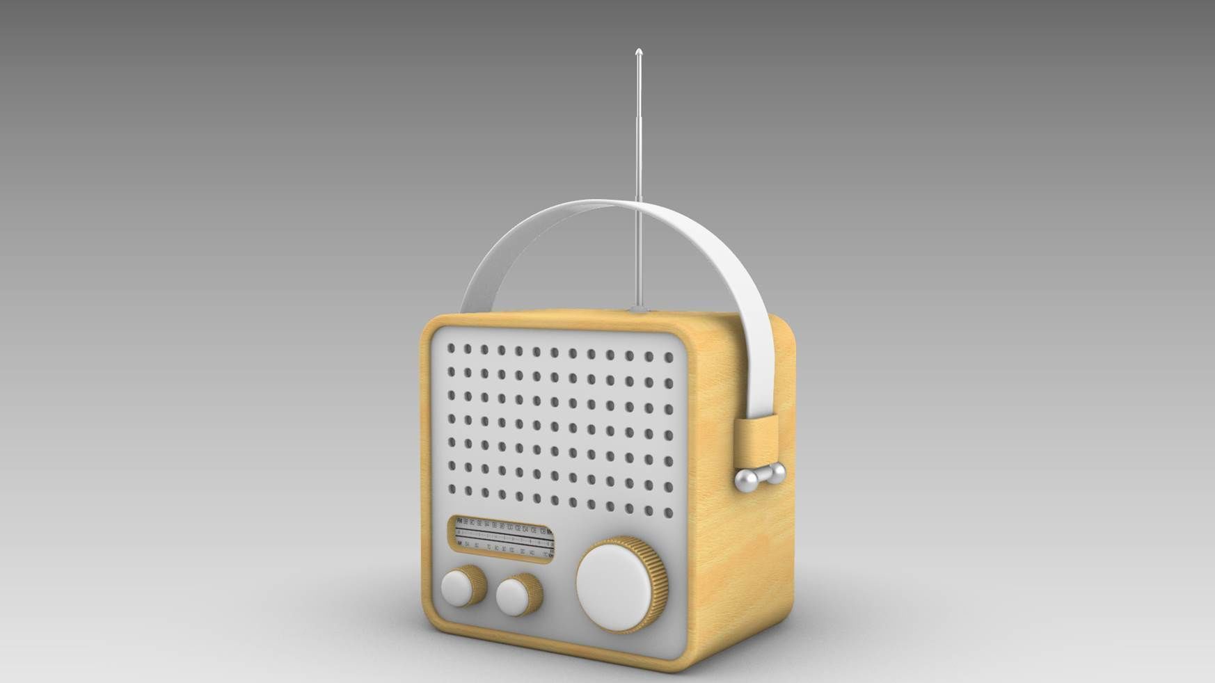 Minimal Radio 002 3D model_5