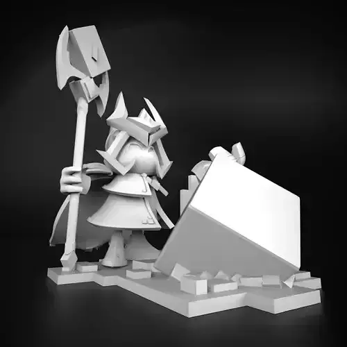 Veigar Final Boss Figure 3D Model to print League of legends