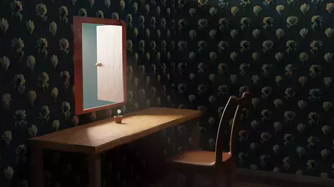 wooden funiture Free 3D model