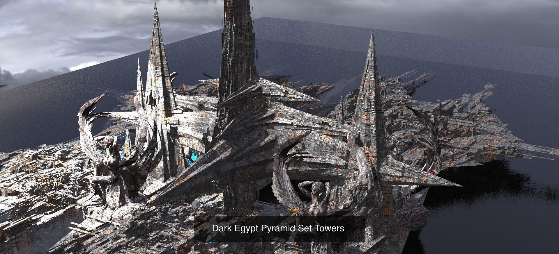 Sci fi Shipping Docks collection 1 _16