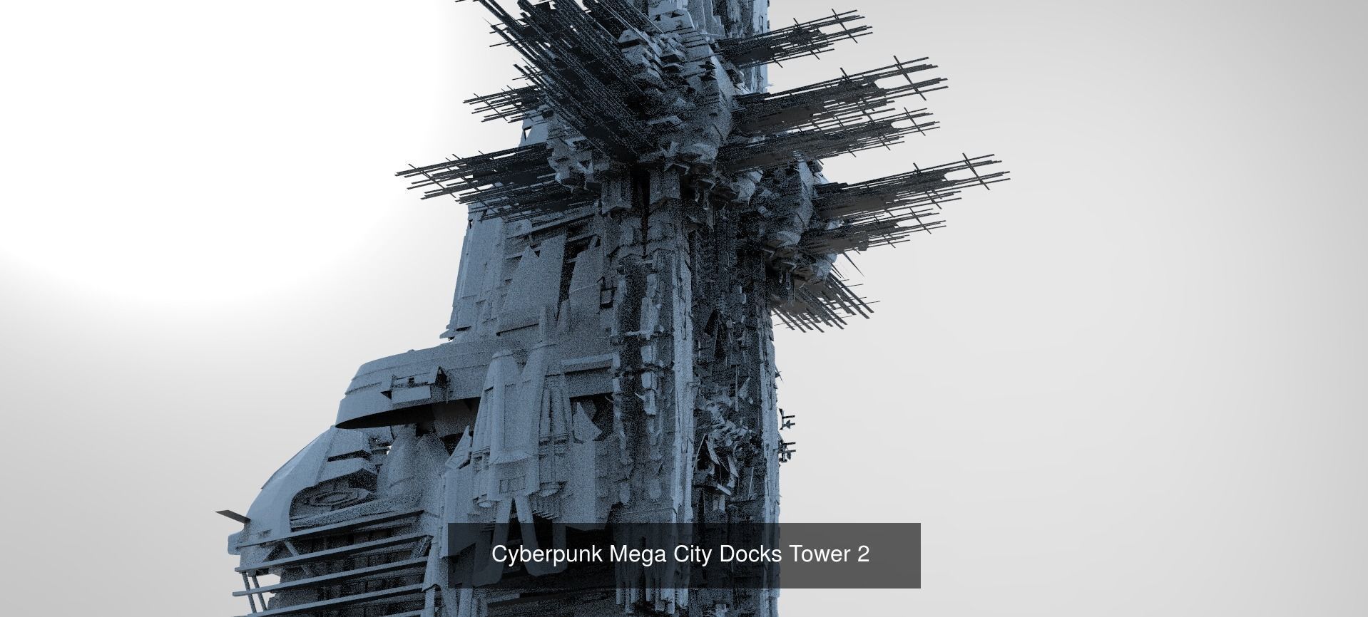 Sci fi Shipping Docks collection 1 _5