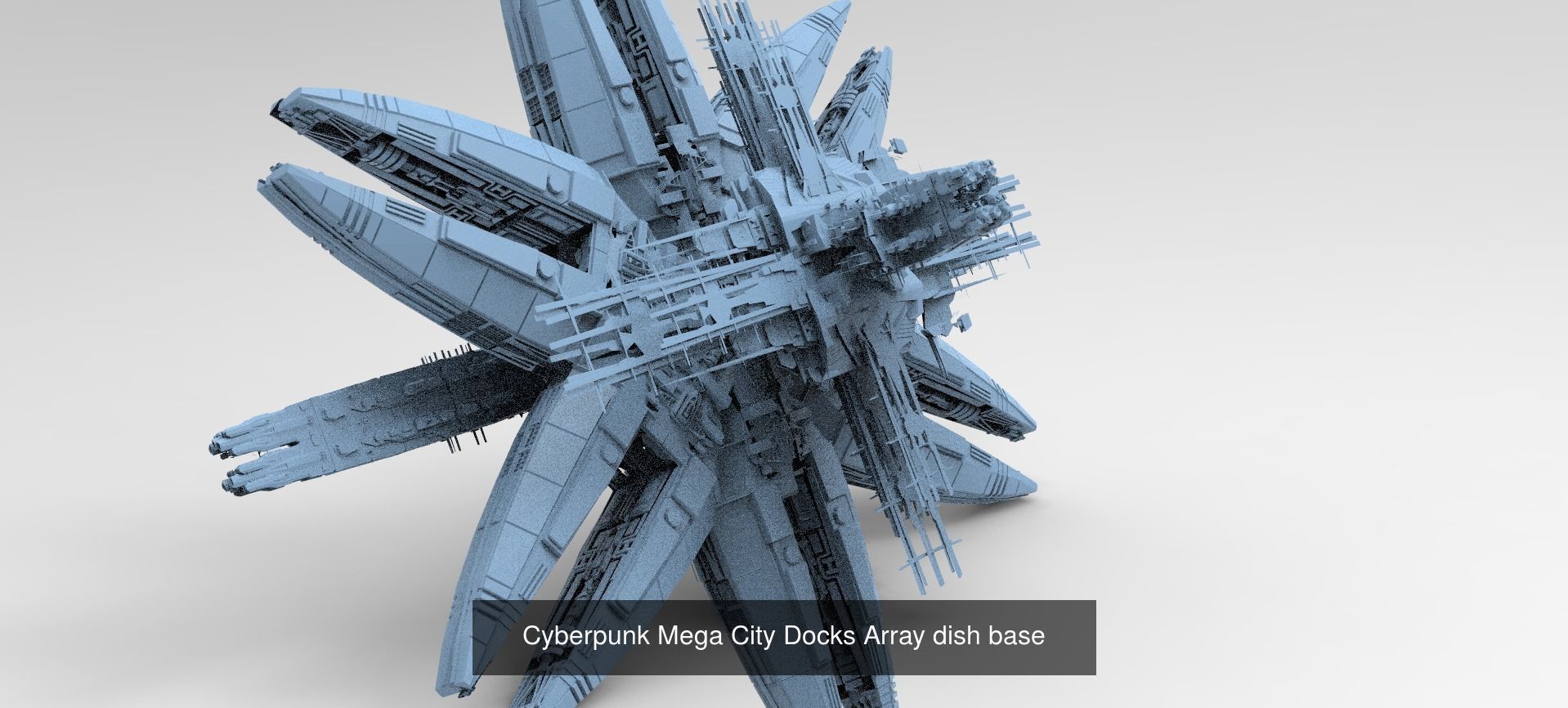 Sci fi Shipping Docks collection 1 _10