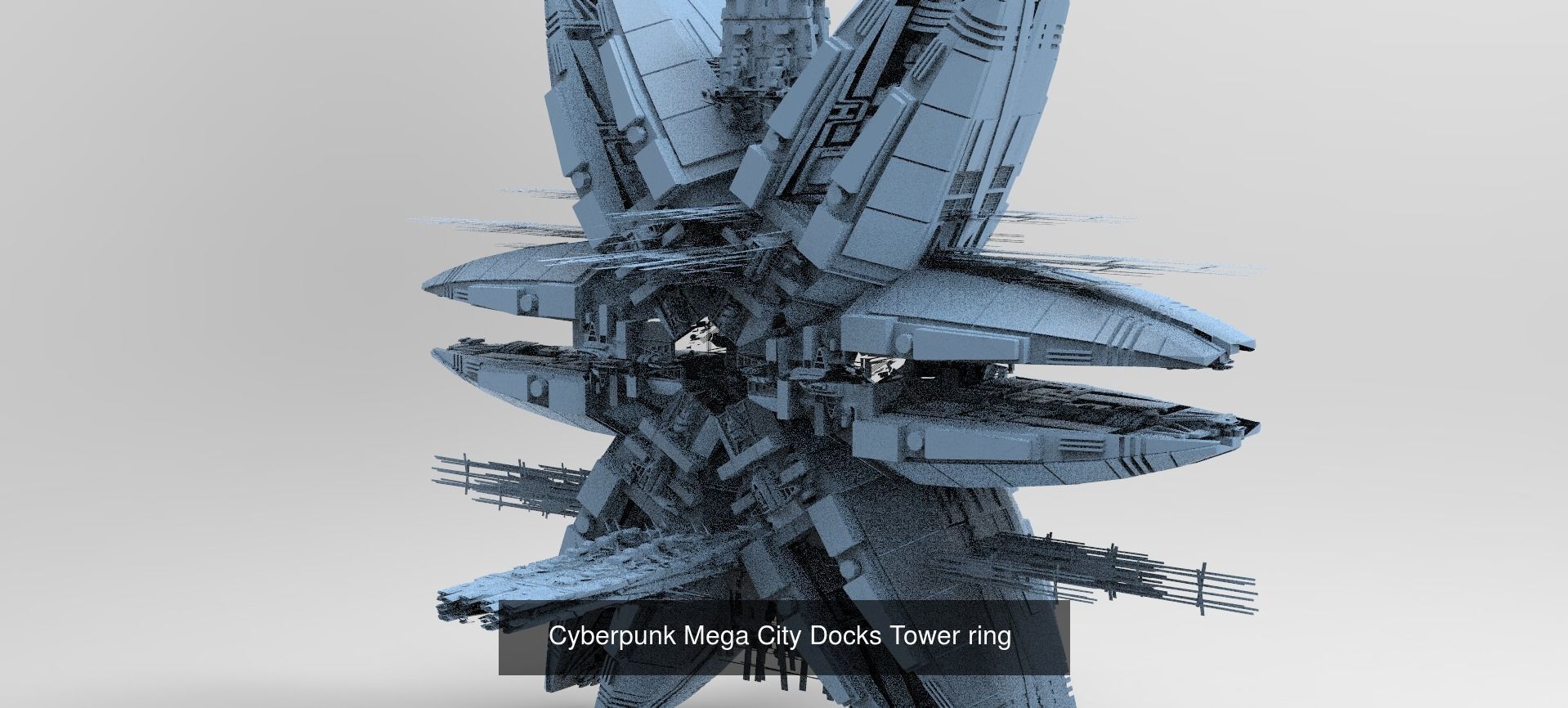 Sci fi Shipping Docks collection 1 _6