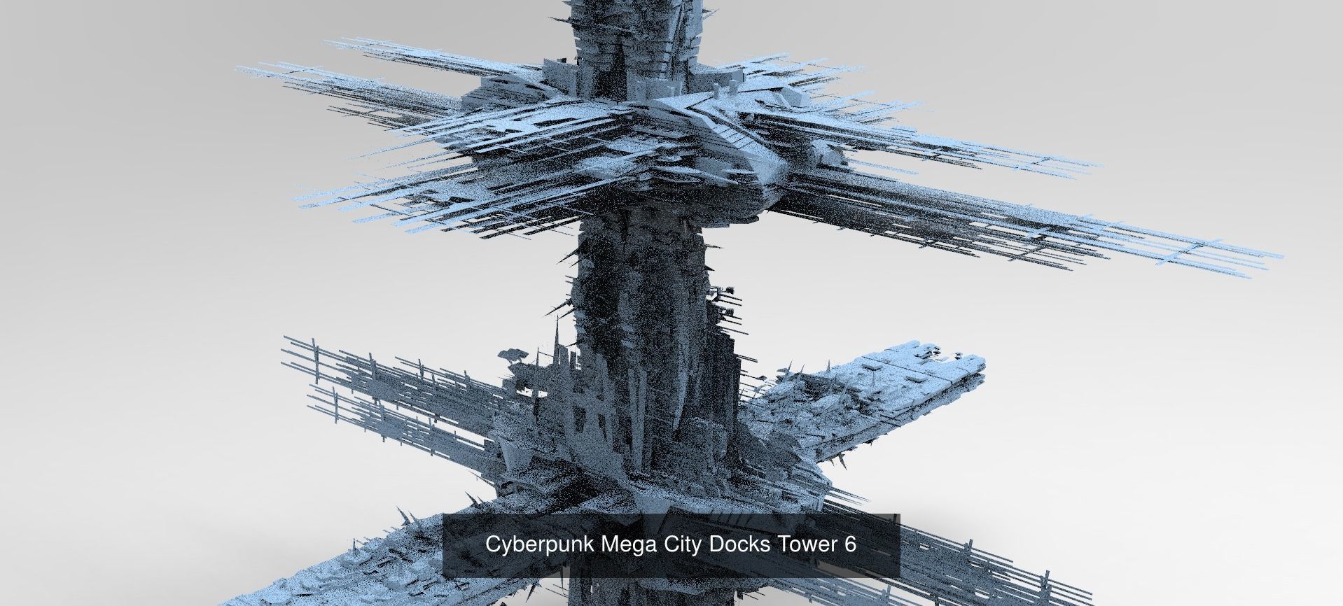 Sci fi Shipping Docks collection 1 _7