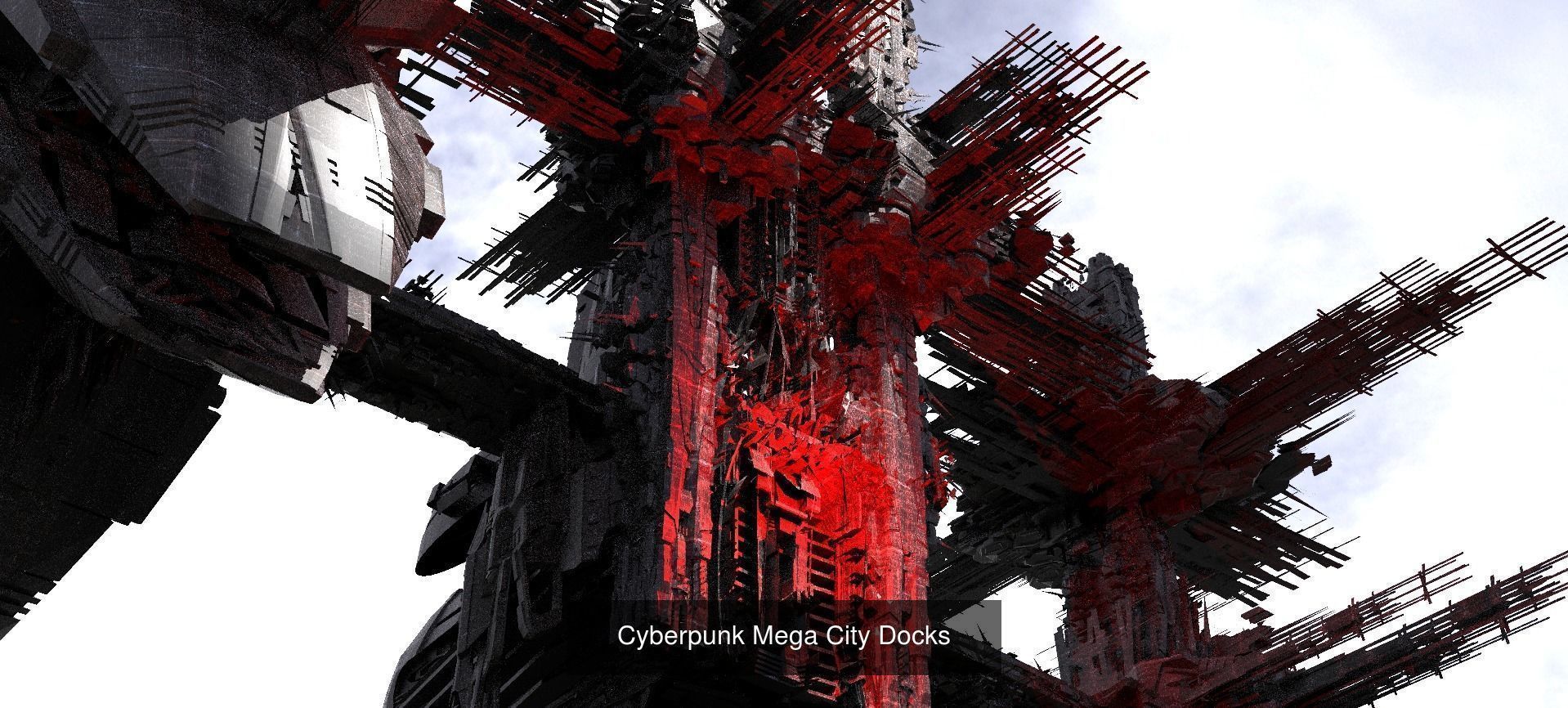 Sci fi Shipping Docks collection 1 _1