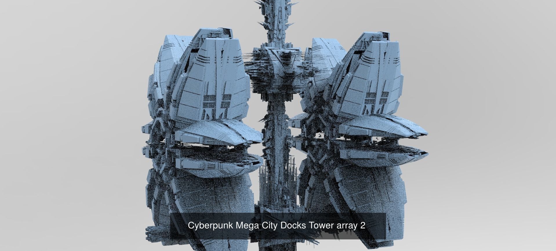 Sci fi Shipping Docks collection 1 _9