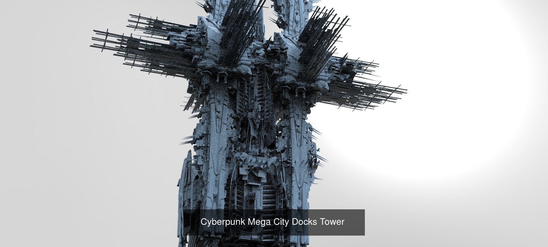 Sci fi Shipping Docks collection 1 _4