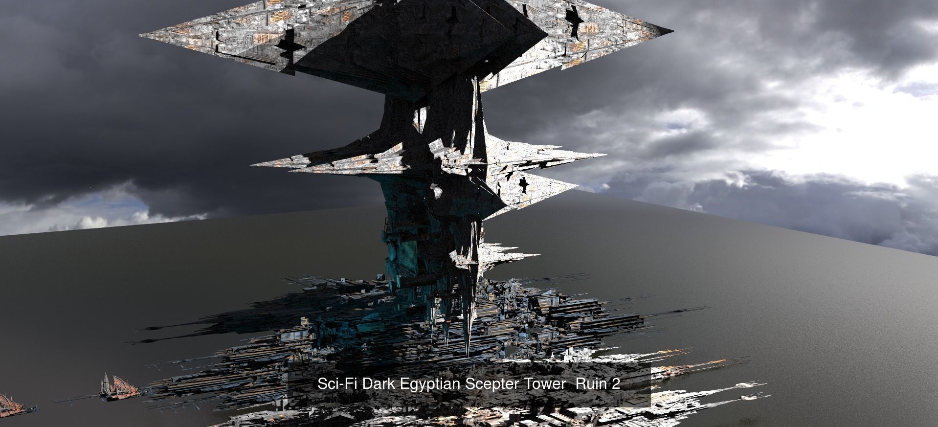 Sci fi Shipping Docks collection 1 _15