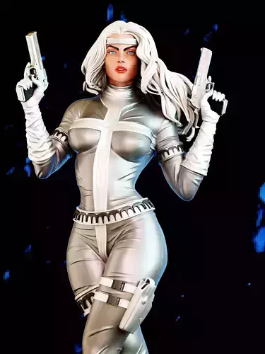 Silver Sable 3D print model