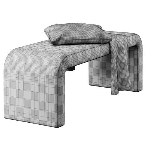 Waterfall Bench By The Inside Furniture 3D model 6