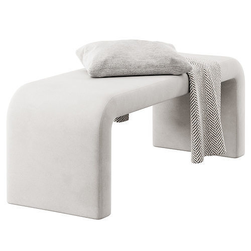Waterfall Bench By The Inside Furniture 3D model 5