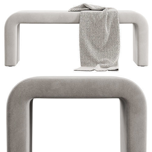 Waterfall Bench By The Inside Furniture 3D model 3