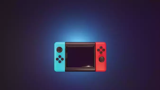 Nintendo Switch 3D model and Animation