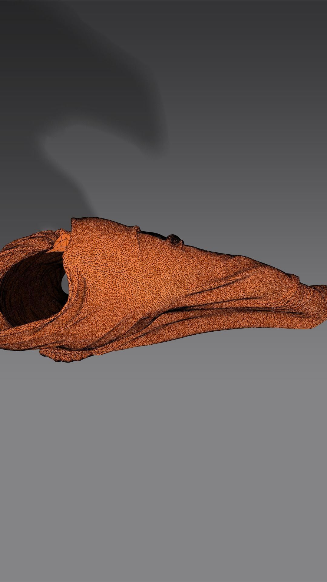 Dhoti- Indian ethnic wear 3D model_15