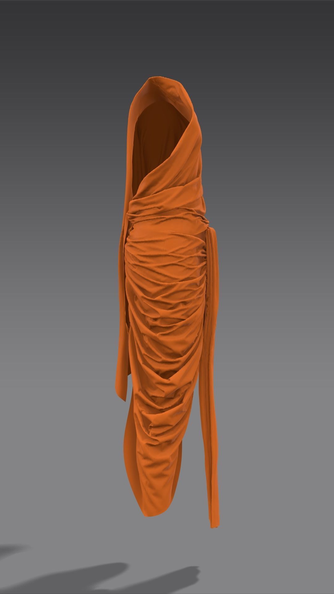 Dhoti- Indian ethnic wear 3D model_10