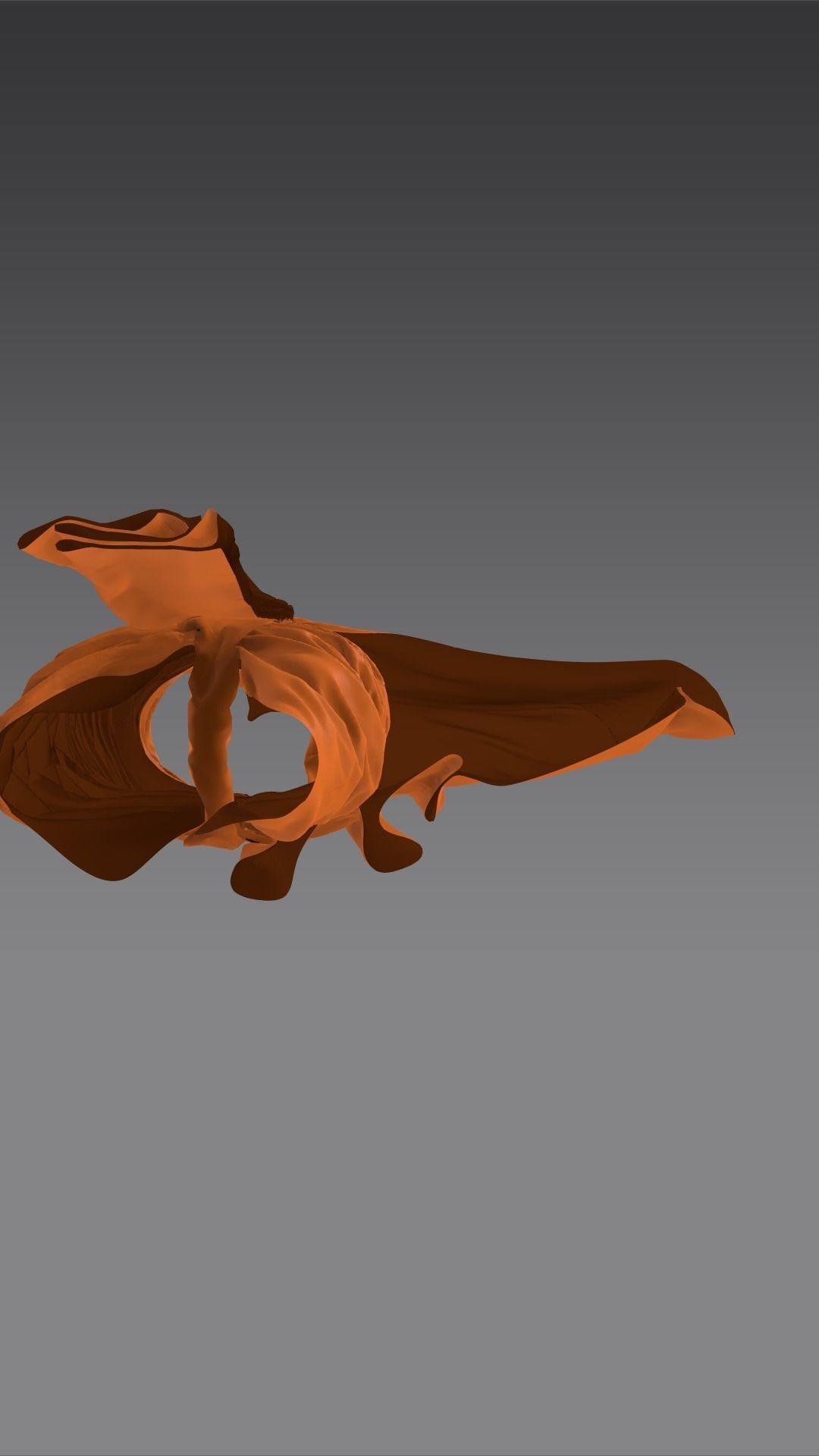 Dhoti- Indian ethnic wear 3D model_17