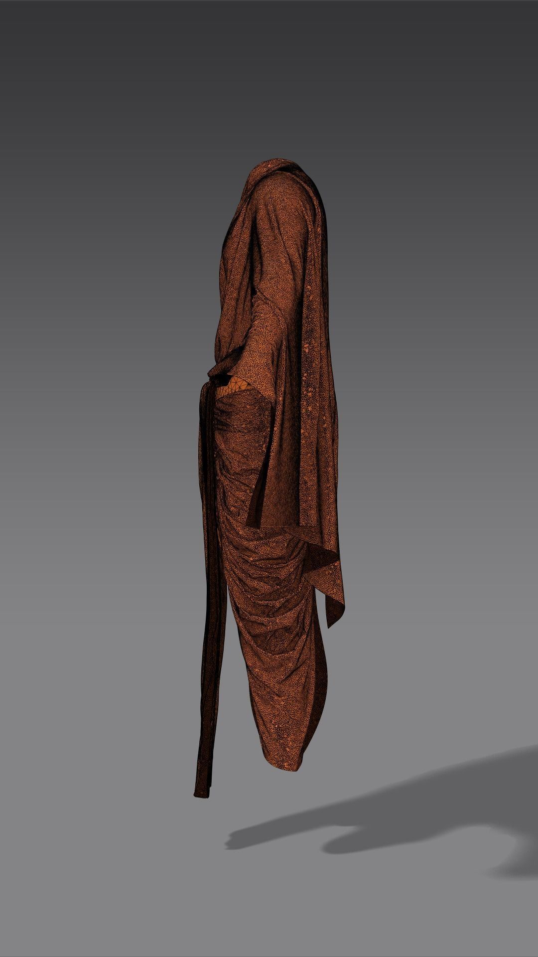 Dhoti- Indian ethnic wear 3D model_14