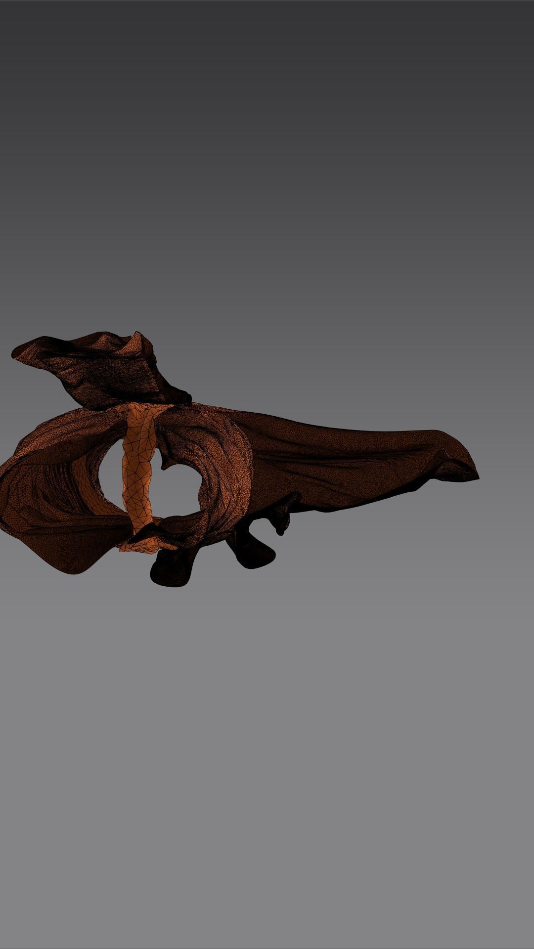 Dhoti- Indian ethnic wear 3D model_18