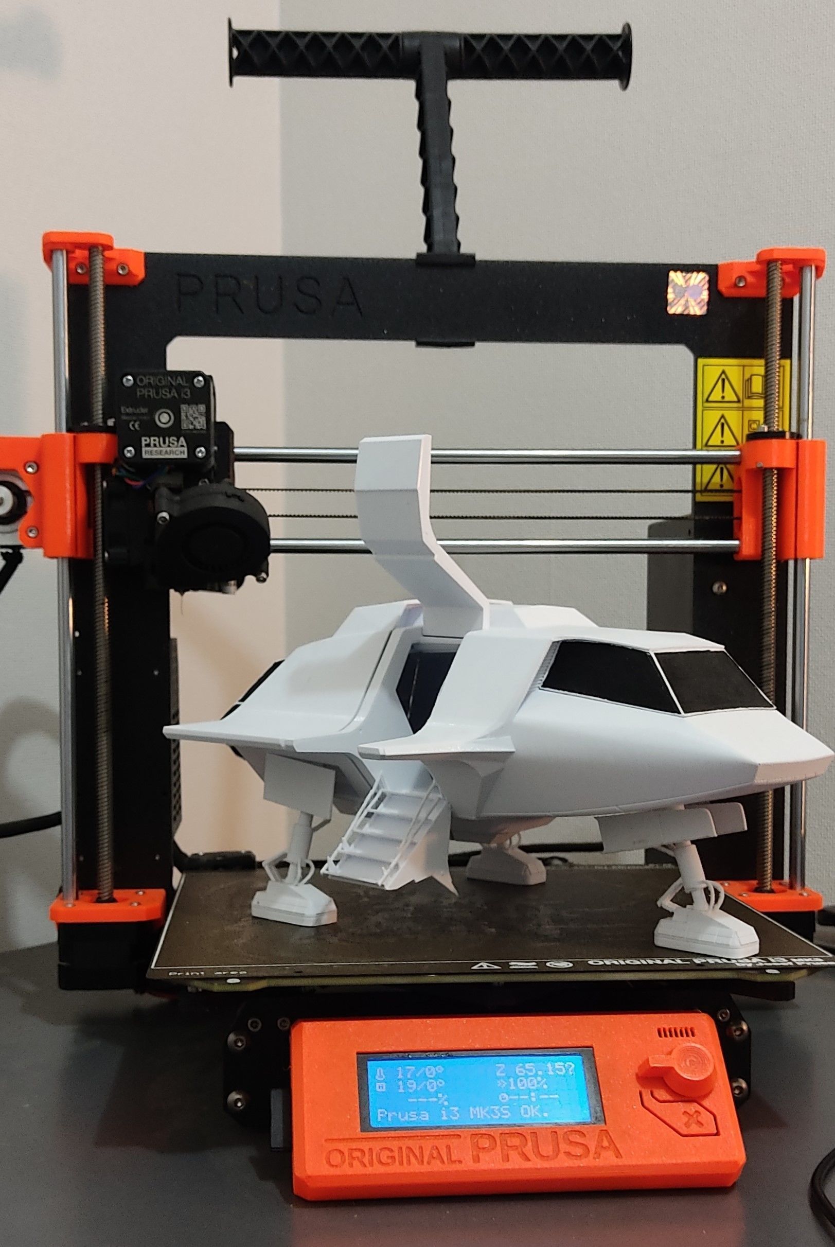 V SkyFighter Ship - External and Internal Detail 3D print model_20