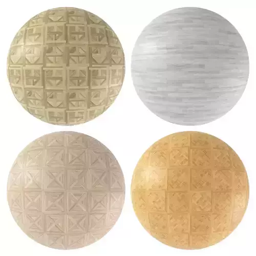 Parquet - Laminate - Wooden floor 4 in 1