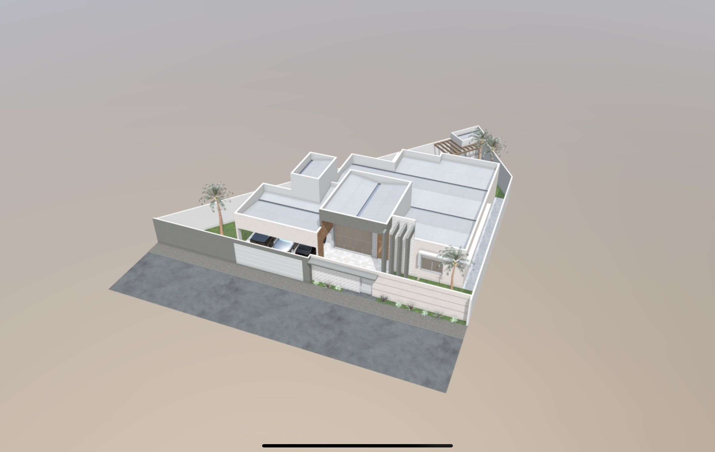 3d model mansion 3D model_3