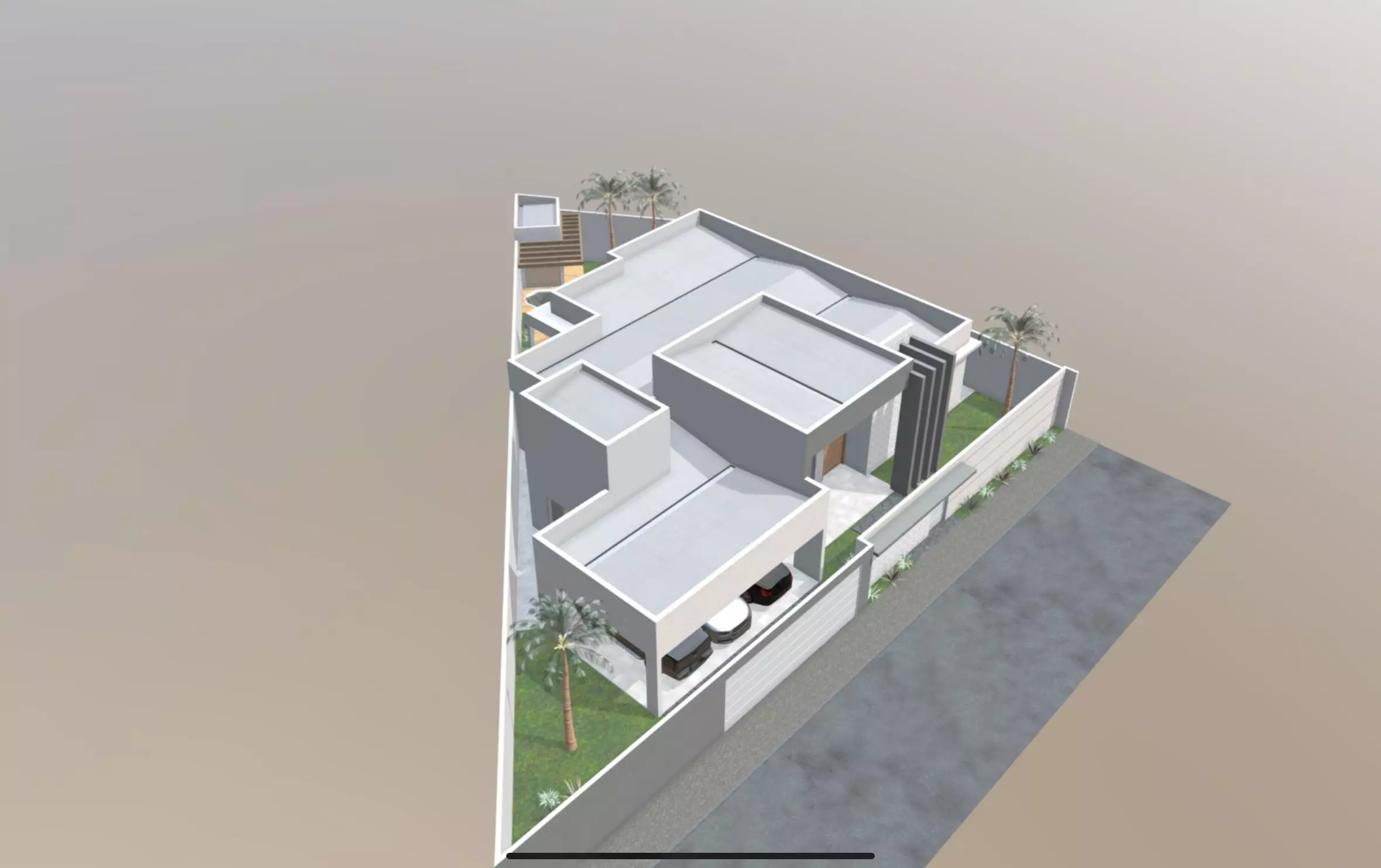 3d model mansion 3D model_0