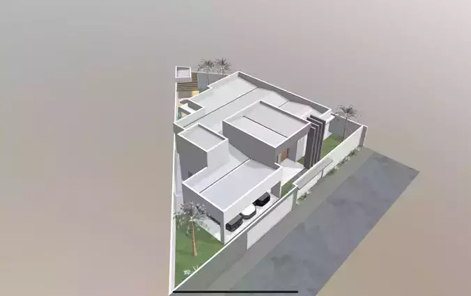3d model mansion 3D model