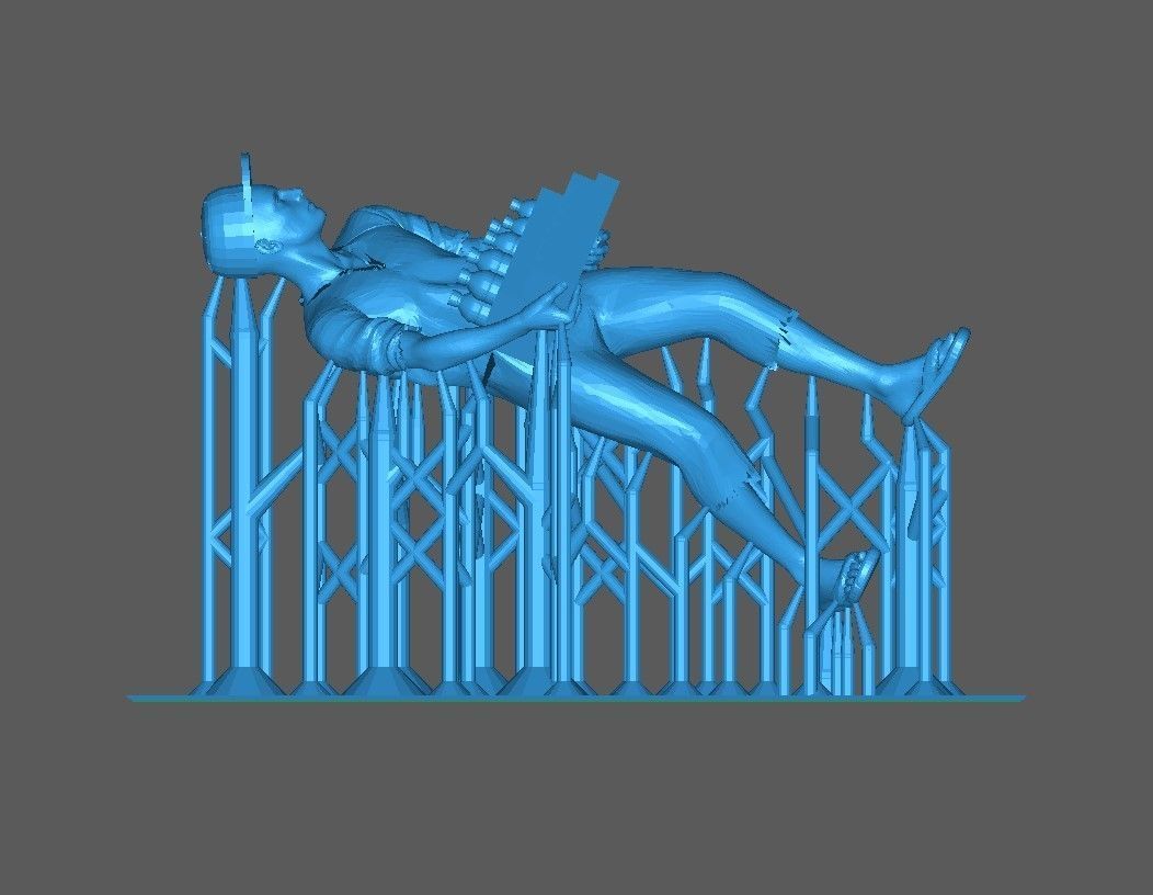 Figure Mamang Asongan in 1-64 Scale 3D print model_5