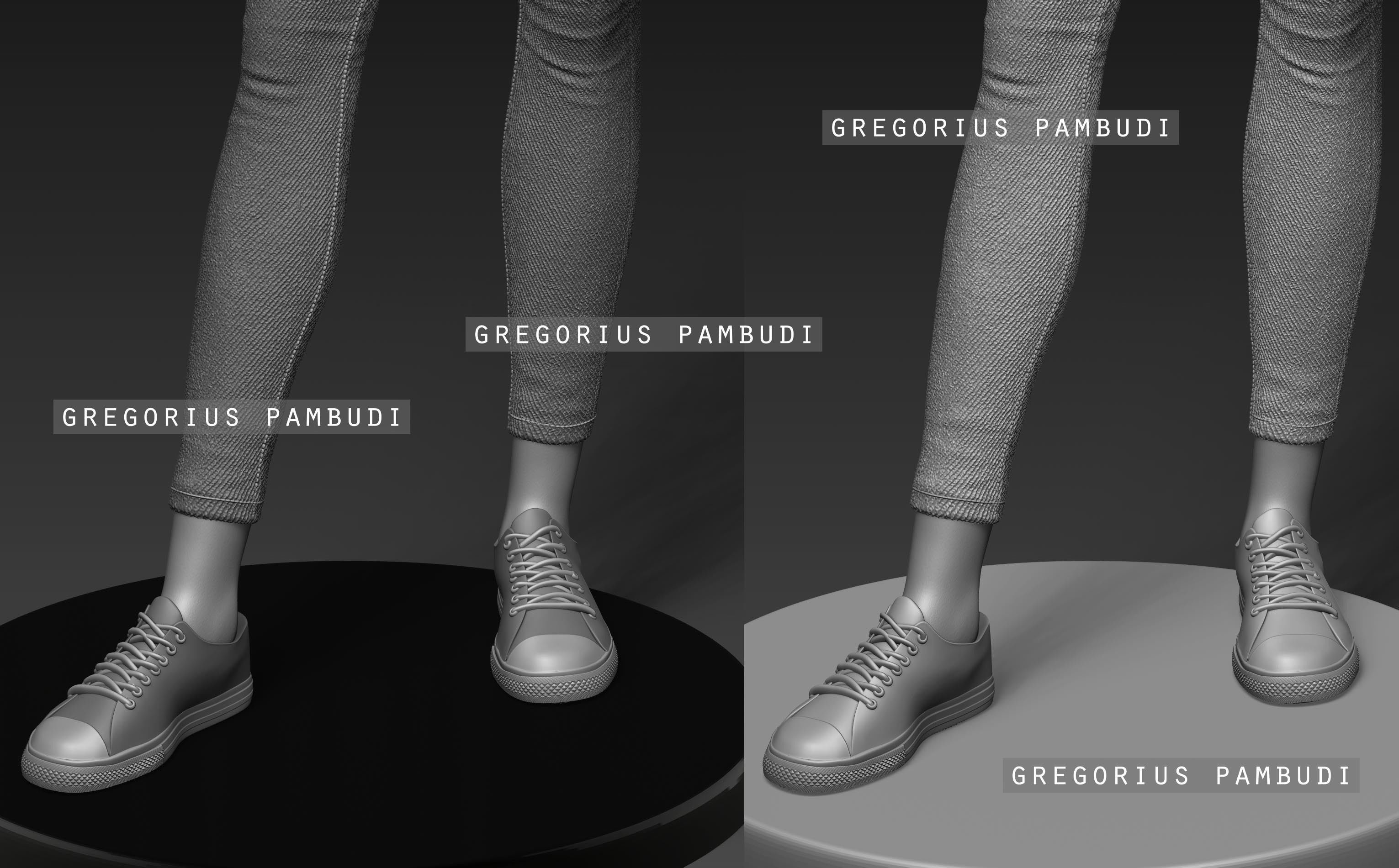 A woman eating ice cream statue 3d printable 3D print model_19