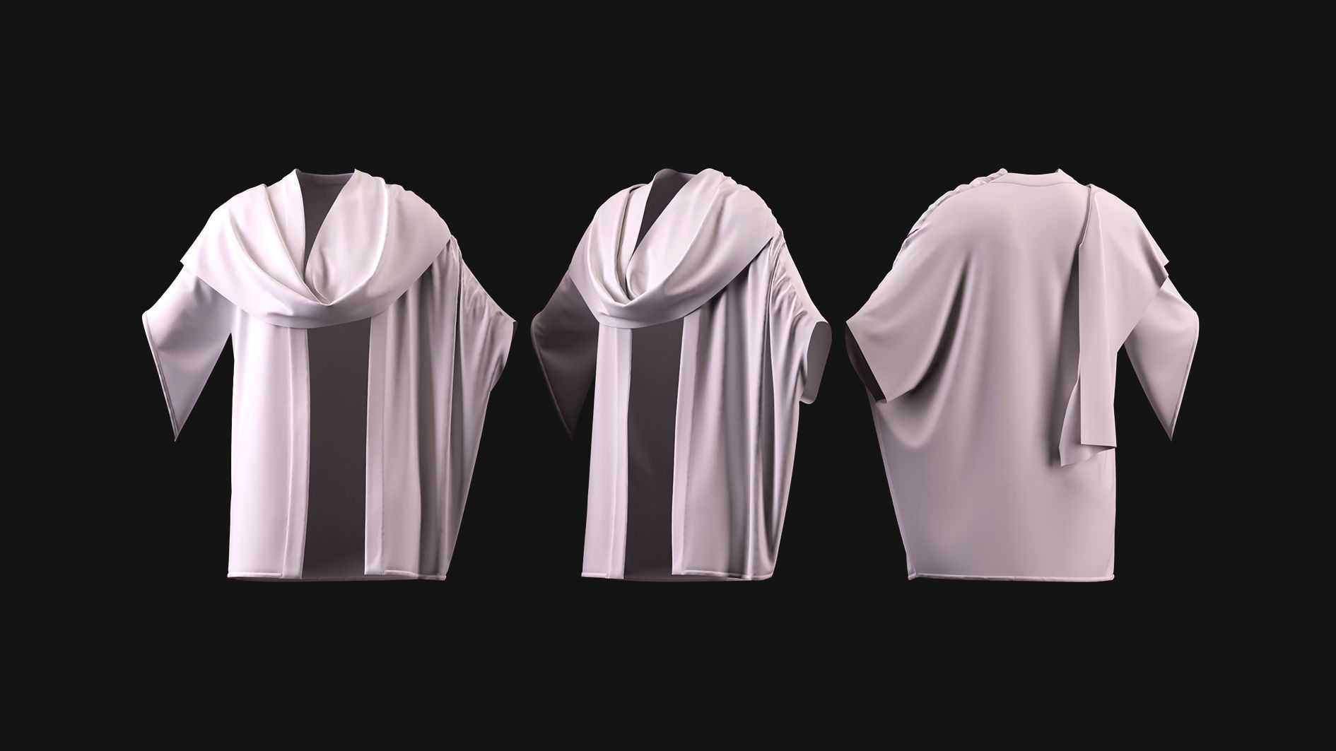 Cape models collection 3D model_9
