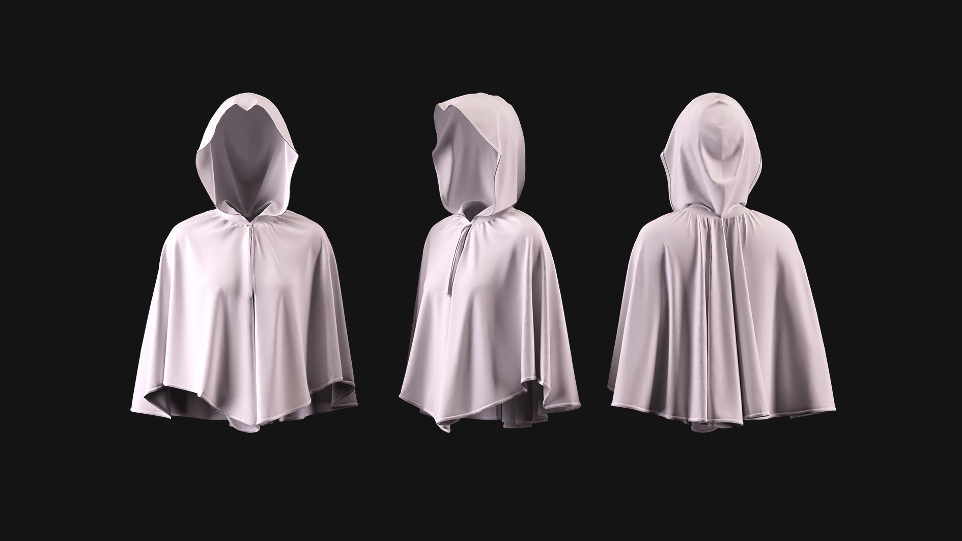 Cape models collection 3D model_10