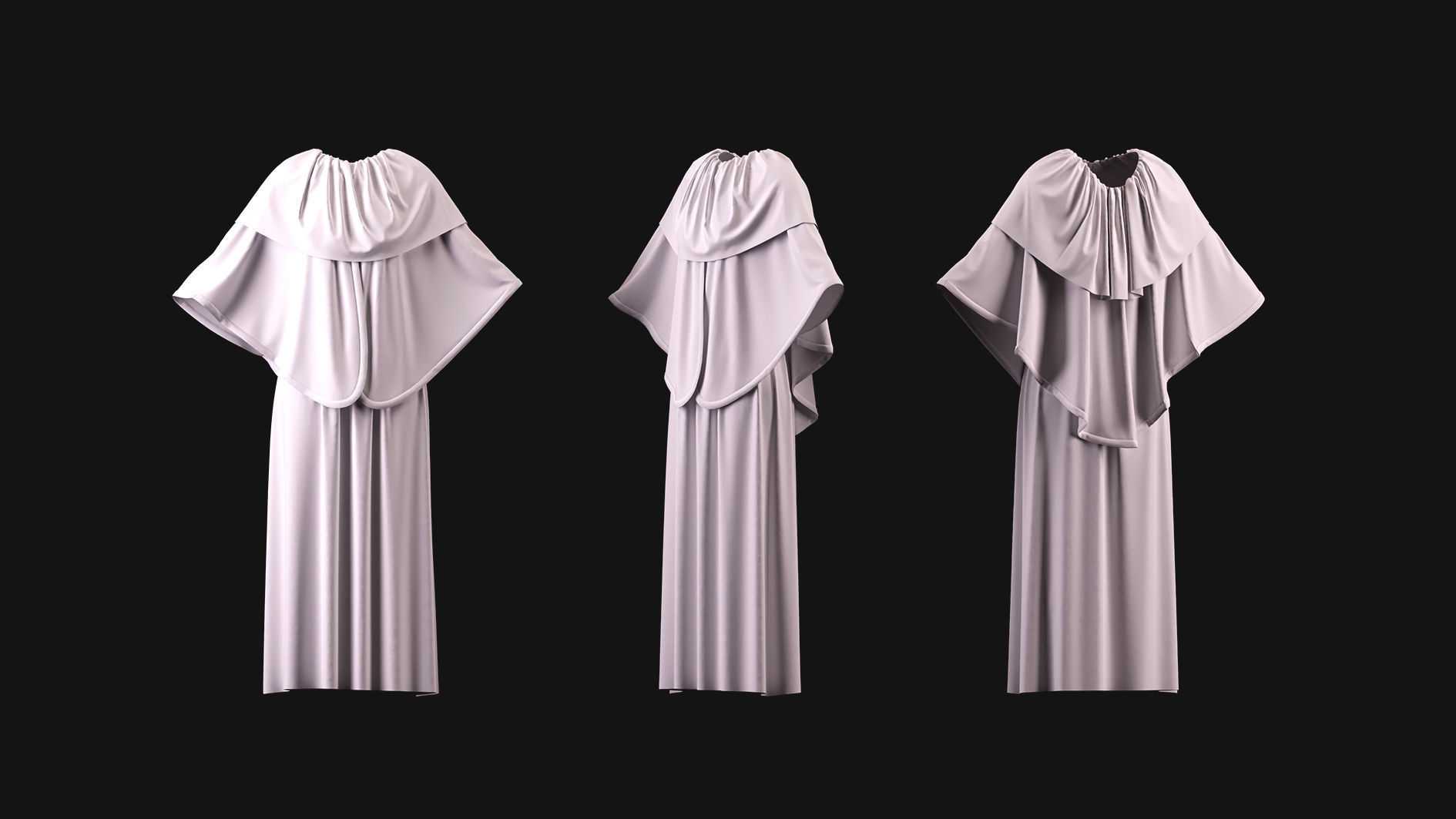 Cape models collection 3D model_12
