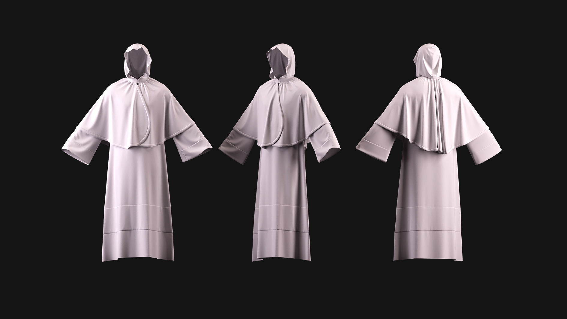 Cape models collection 3D model_11