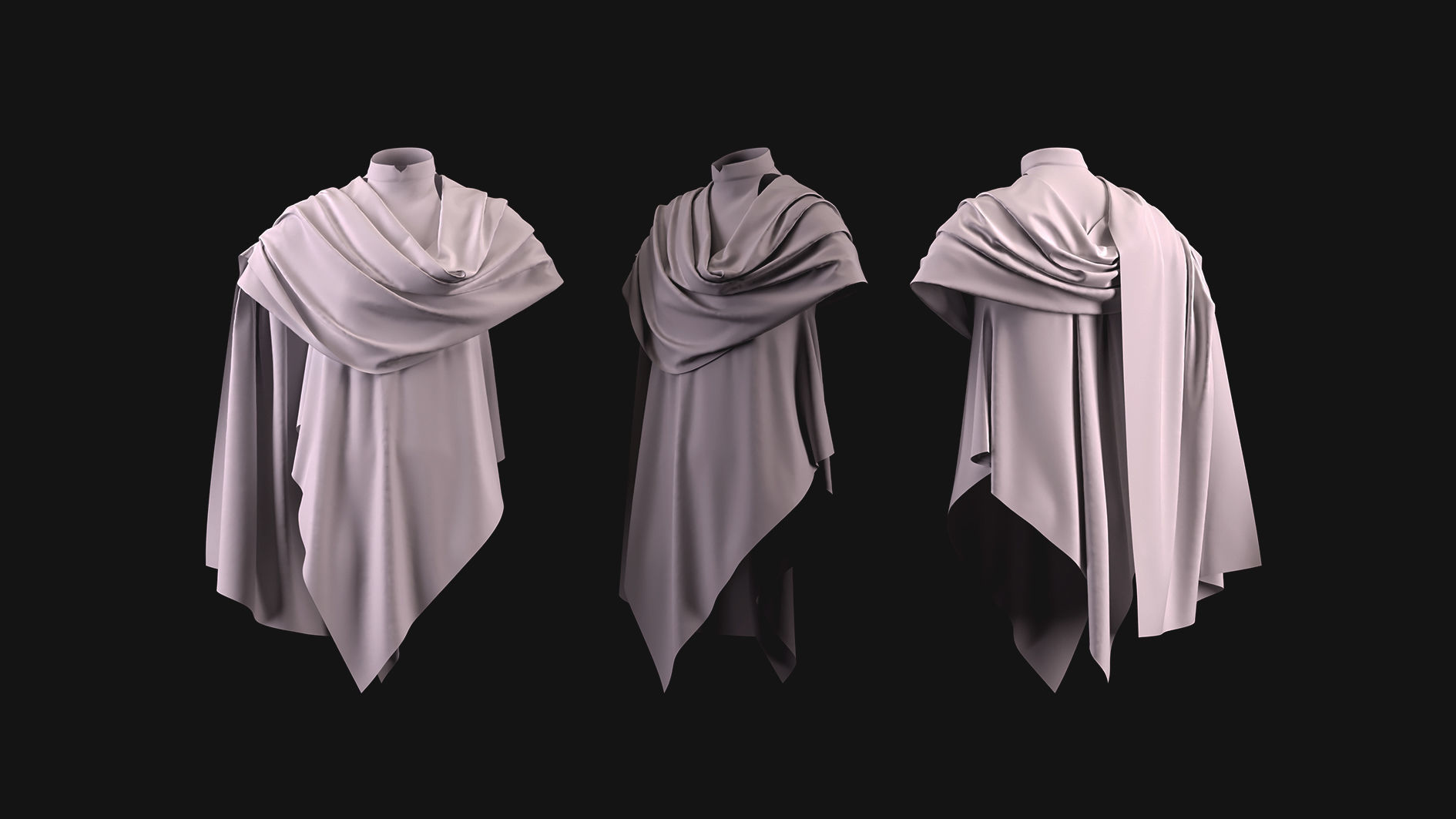 Cape models collection 3D model_17
