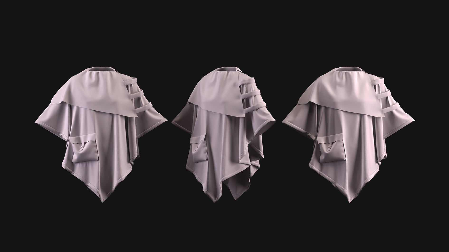 Cape models collection 3D model_18