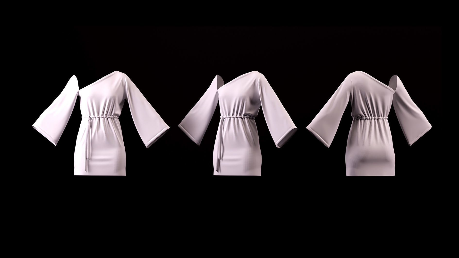 Cape models collection 3D model_2