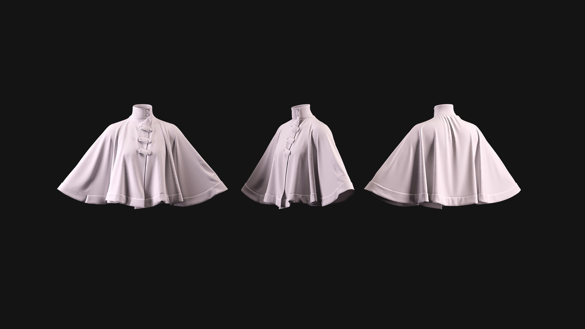 Cape models collection 3D model_13