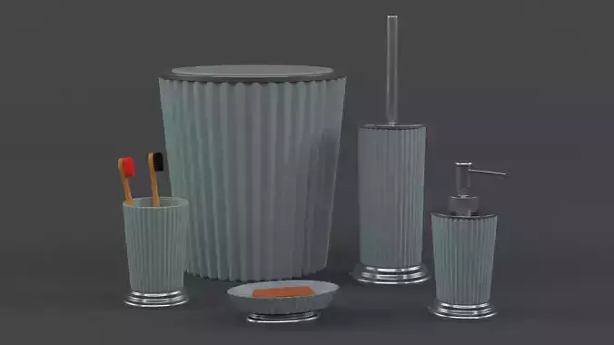 Bathroom Products 3D model