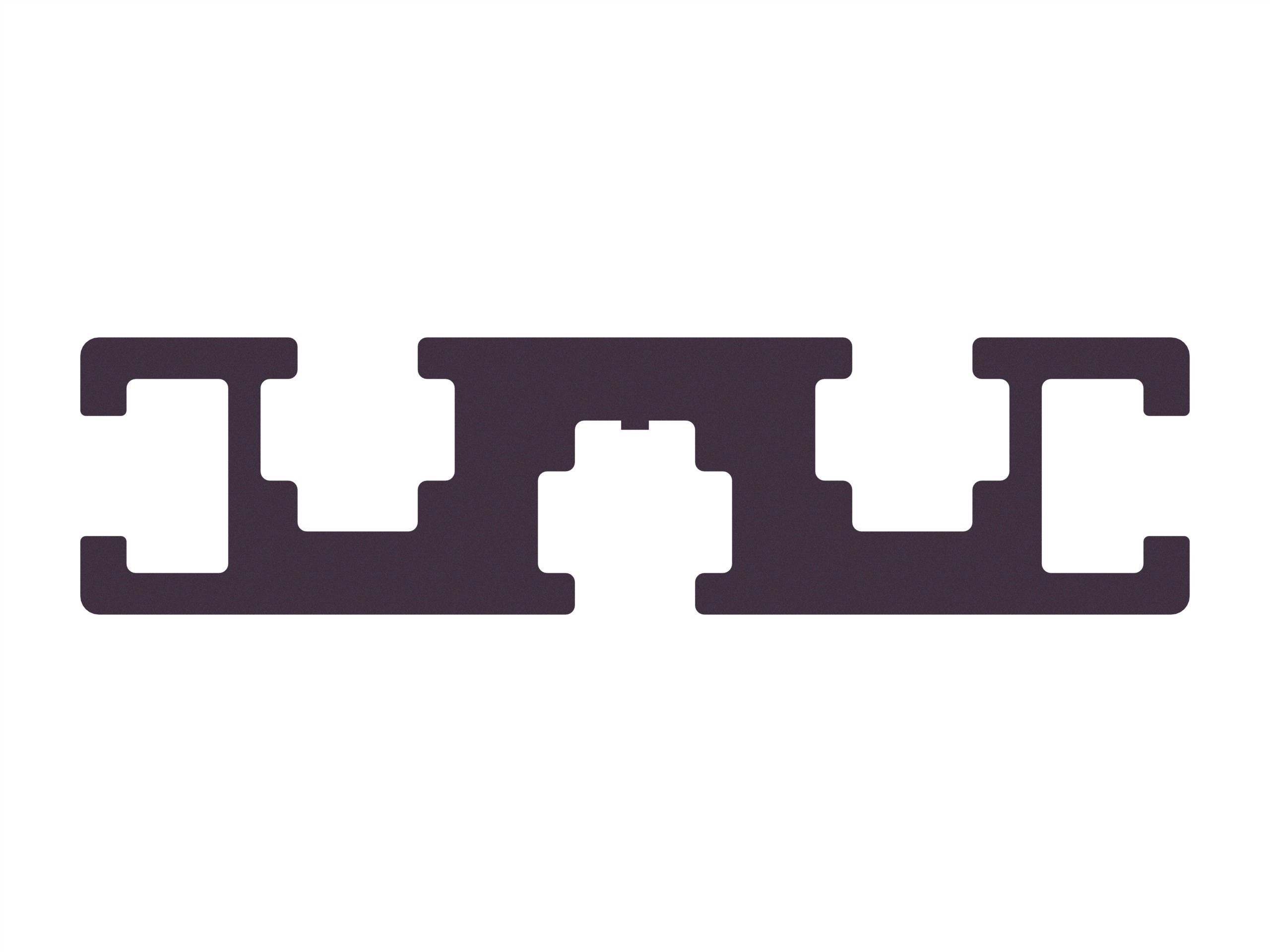 Extruded Aluminium Profile Enclosures Set for Partition Wall Low-poly 3D model_2