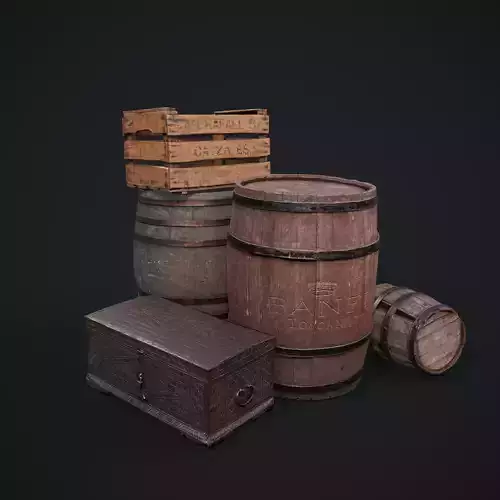 Barrels Chest Crate