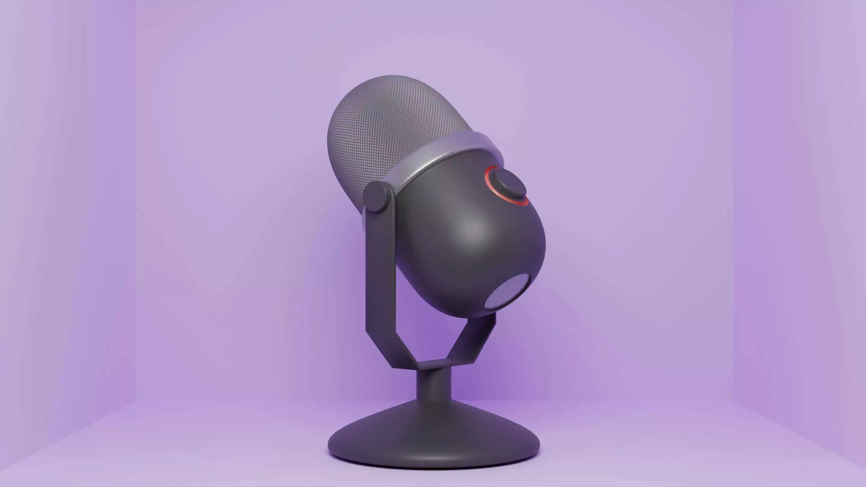 Microphone 3D model_0