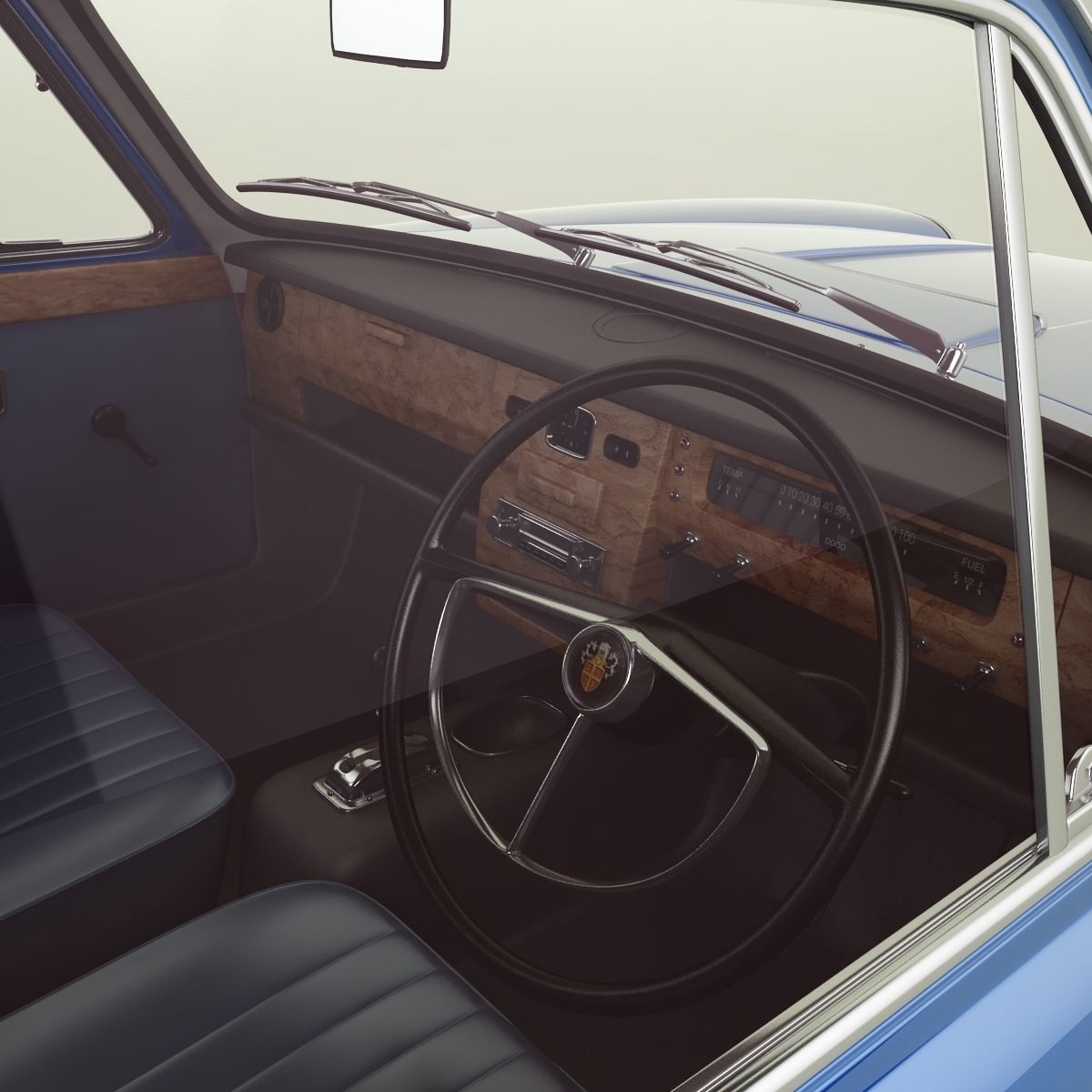 Austin 3-Litre 3D model_9