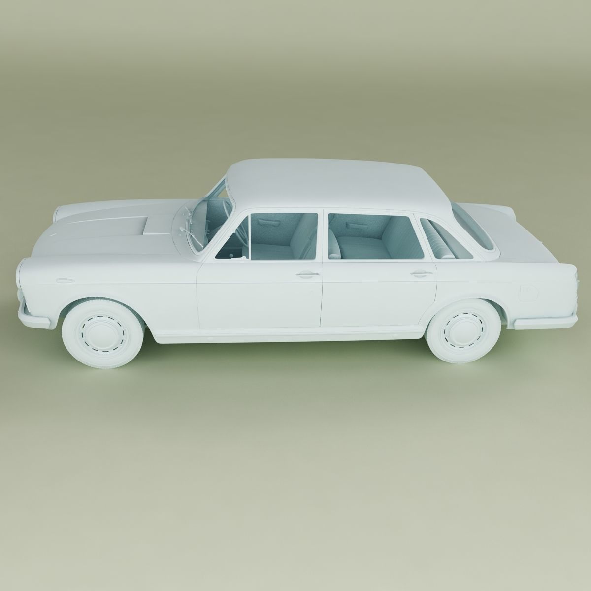 Austin 3-Litre 3D model_11