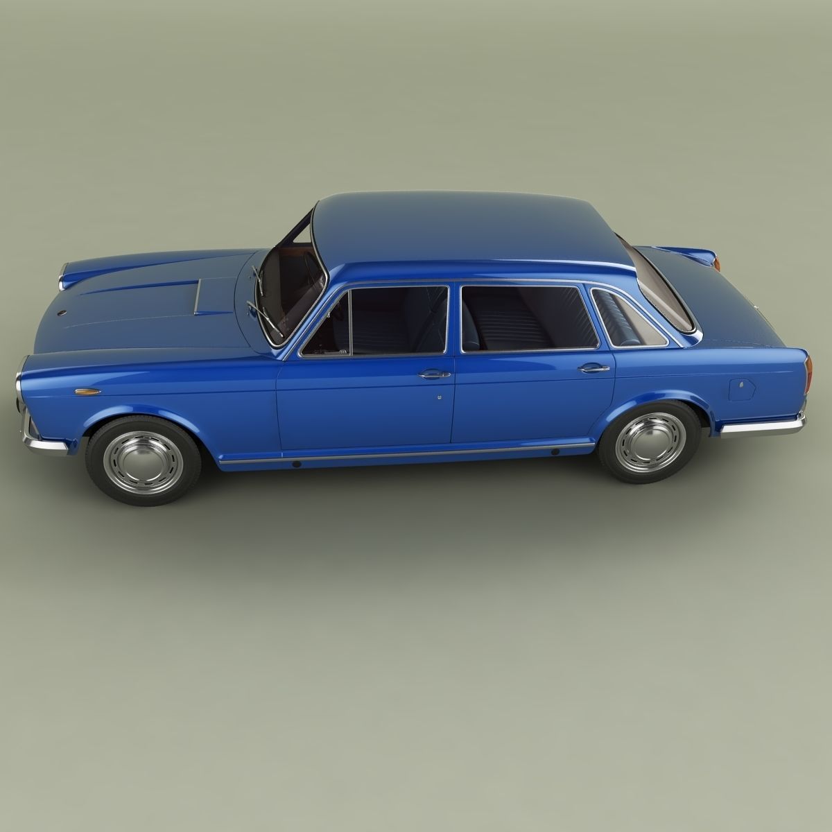 Austin 3-Litre 3D model_6
